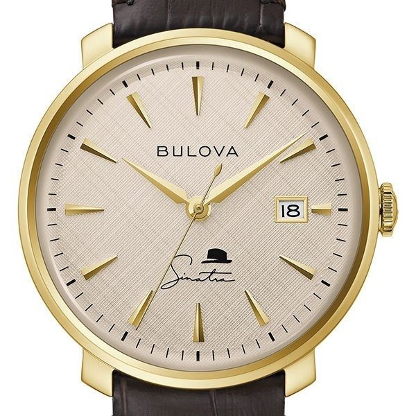 Bulova - Frank Sinatra Collection - “Fly Me To The Moon” - Special Edition Gold - Herre - 2020+  #3.2