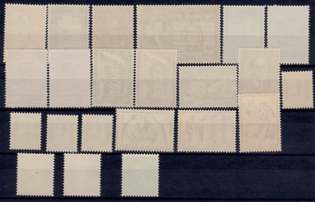 België 1956 - volledig jaar 1956 - OBP 986/1007 #1.0