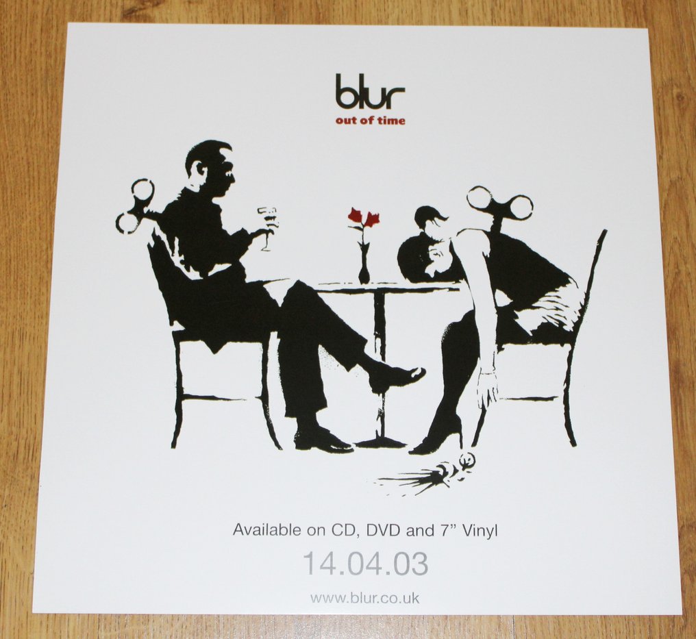 Banksy - Banksy advertising off set prints for Blur - 2003 #3.2