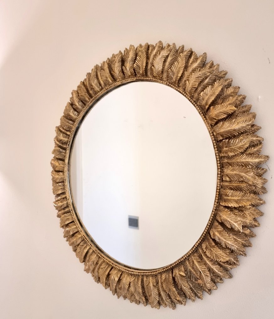 Καθρέφτης τοίχου  - Γυαλί, ρητίνη - Καθρέφτης σε στυλ Regency. #2.1