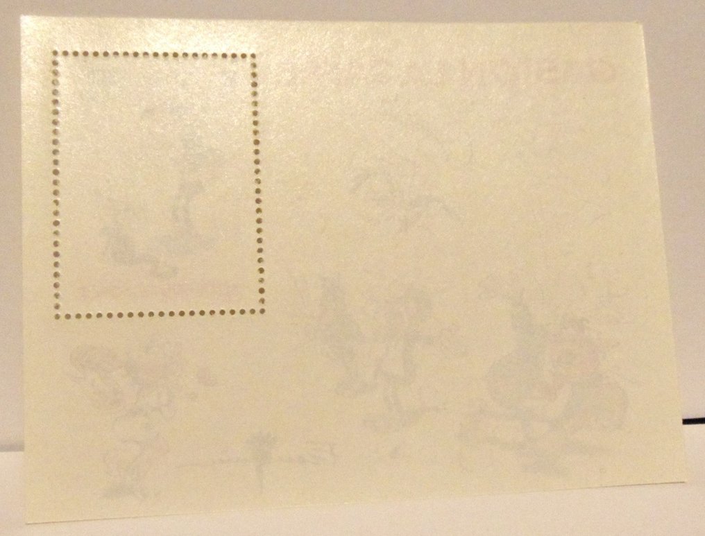 法国 2001/2007 - 丁丁系列 4051 至 4056 MNH，来自《印刷 + Sheet Lagaffe 2001 新》一书 #4.3