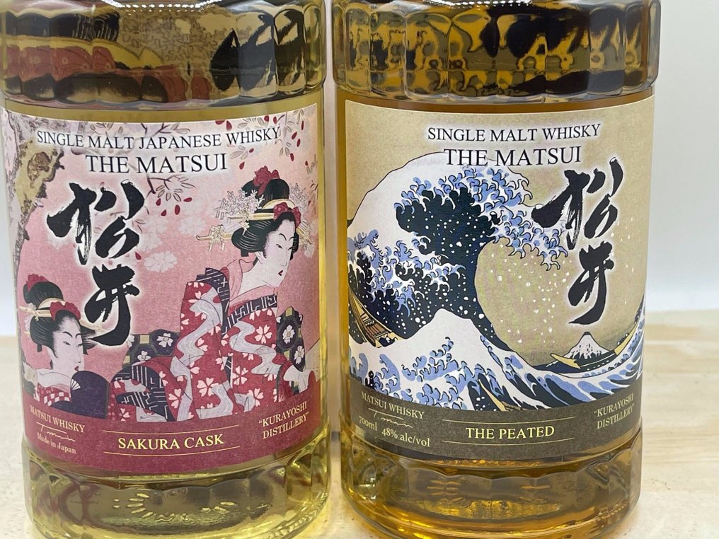 Matsui Sakura Cask & Peated - 700ml - 2 buteleki #1.0