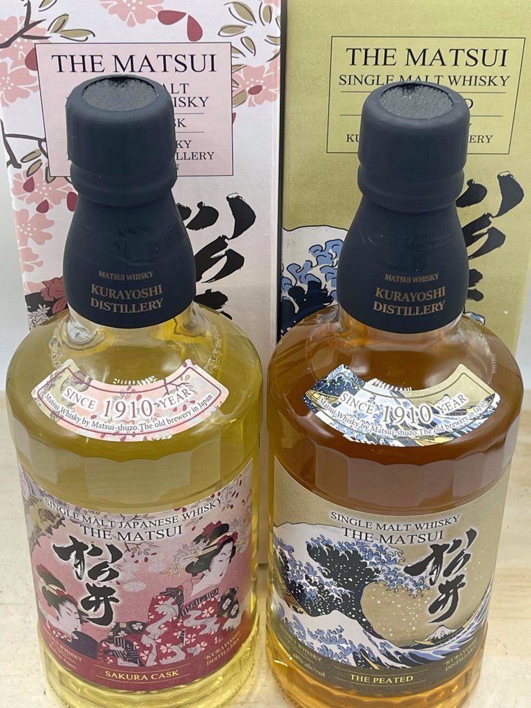 Matsui Sakura Cask & Peated - 700ml - 2 buteleki #3.2