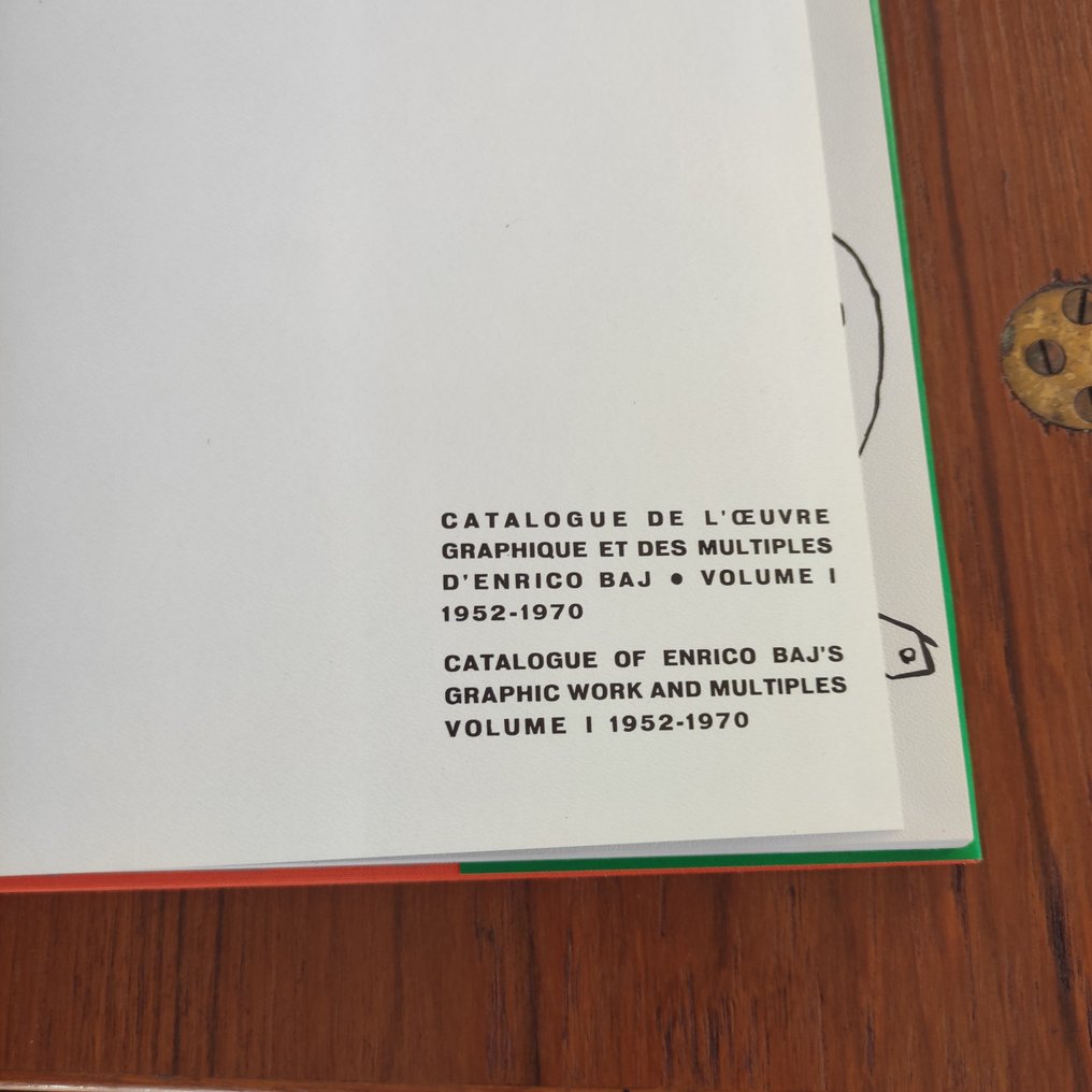 Enrico Baj - Catalogue of the graphic work and multiples - 1970-1973 #2.1