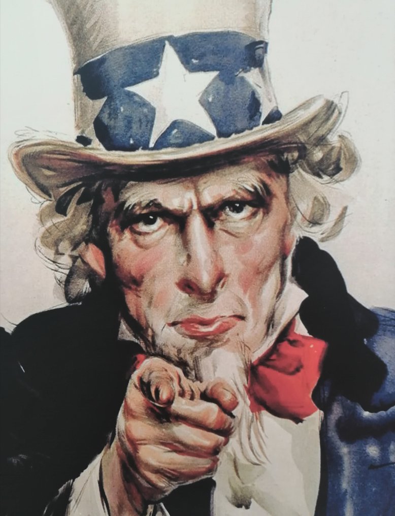 Historica - (First World War) - U.S. Army - I Want You for U,S, Army (TIO SAM) - Size Big XL #3.2