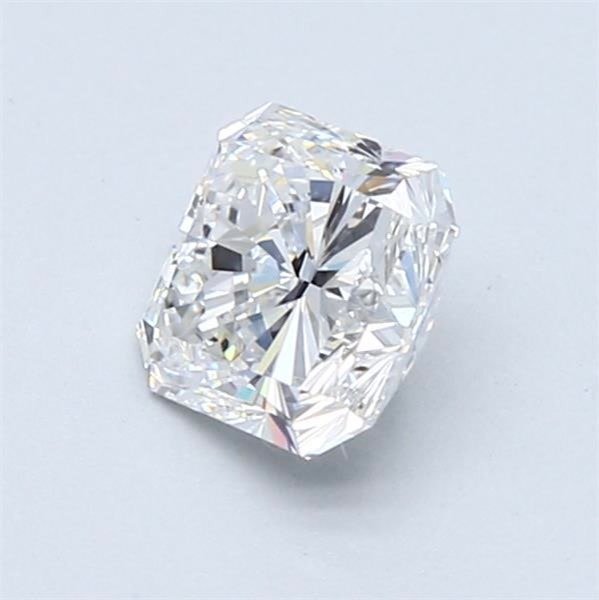 1 pcs Diamant  (Natur)  - 1.00 ct - Radiant - F - VS2 - Gemological Institute of America (GIA) #3.2