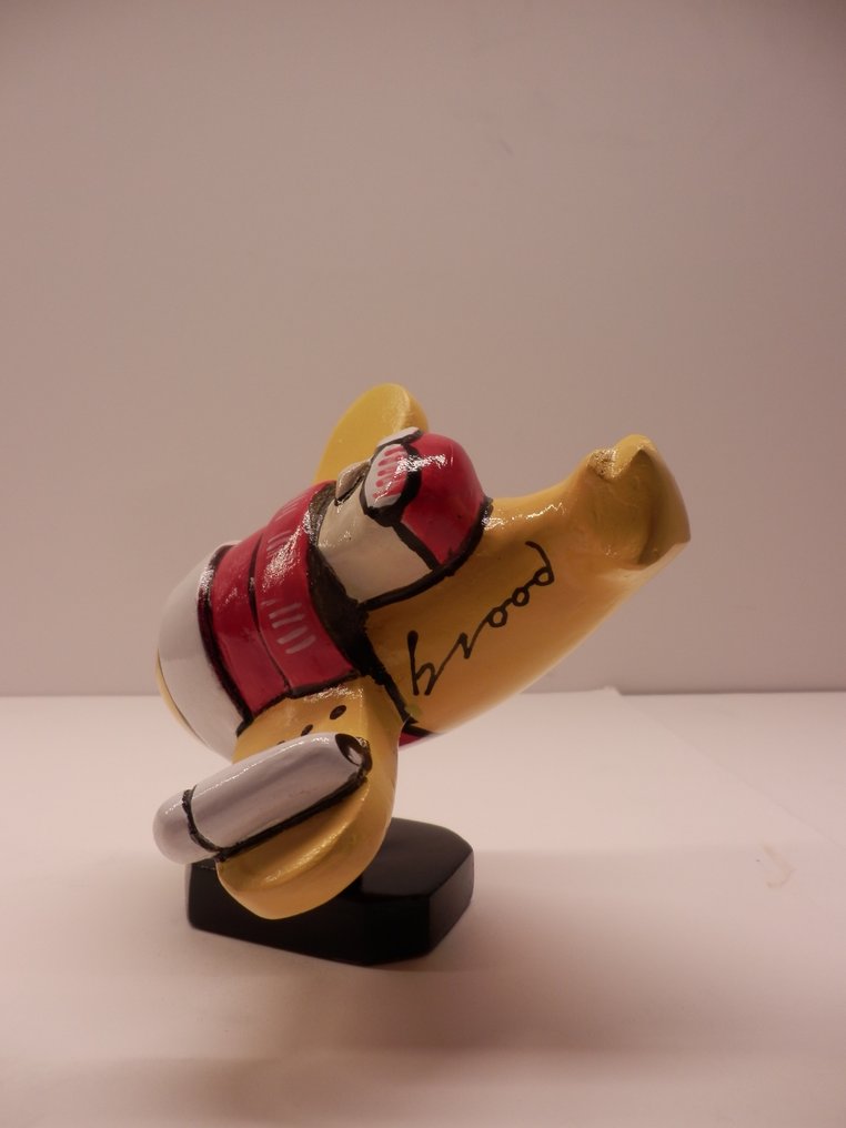 Herman Brood (1946-2001) (after) - Sculpture, Red Baron - 10 cm - Composite #4.3