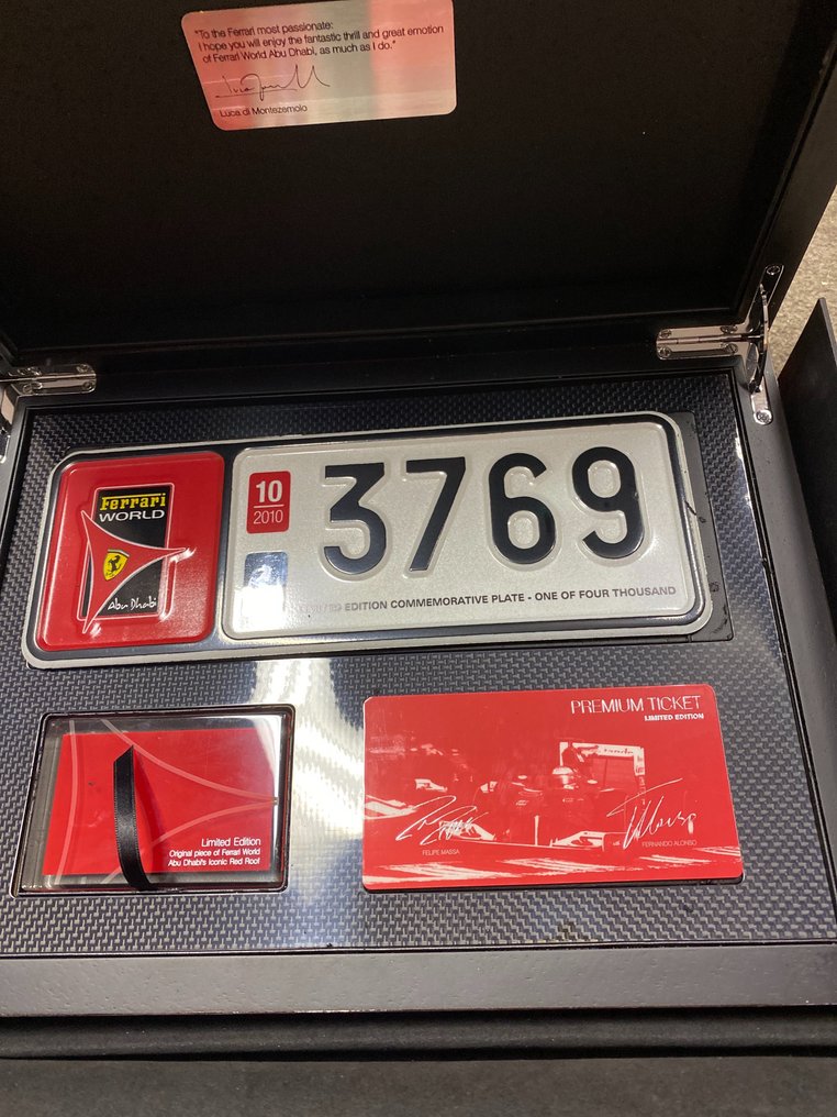 Ferrari World - Dobozkészlet, Dekoratív elem - 2010 #1.0