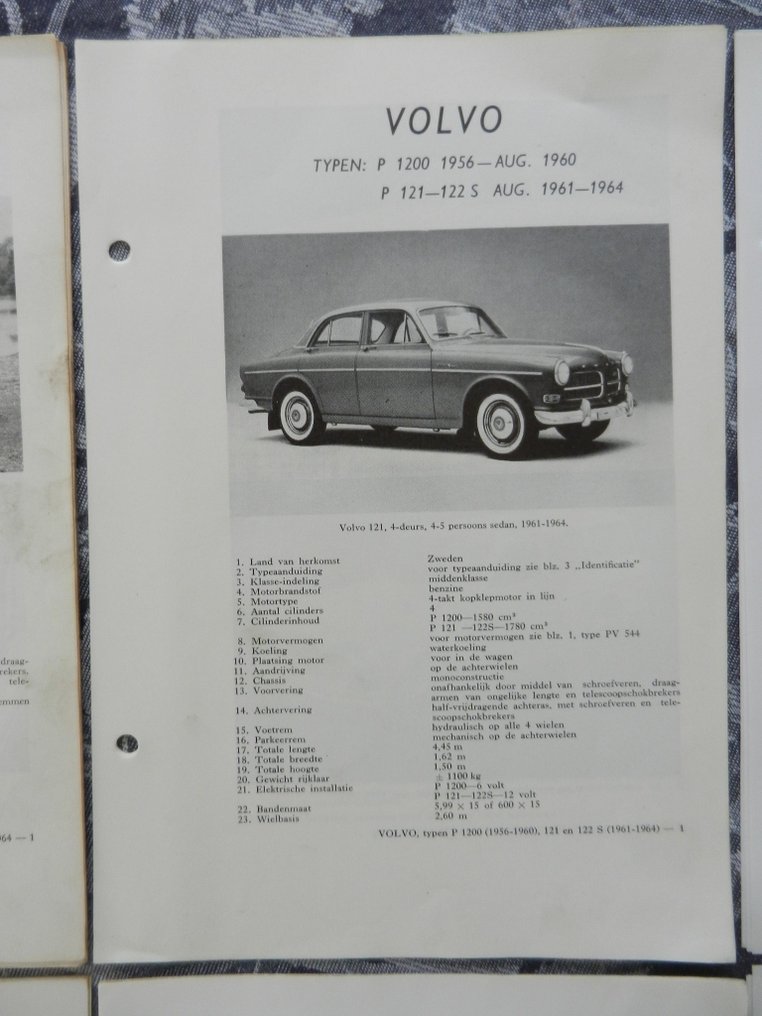 Olyslager - 21 x VOLVO Olyslager Technische Handboeken 1956-1997. #4.3