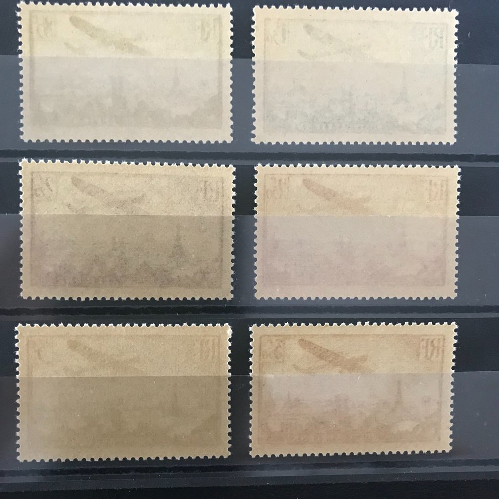 法國 1936 - 飞越巴黎 - Yvert PA 8/13 #1.0