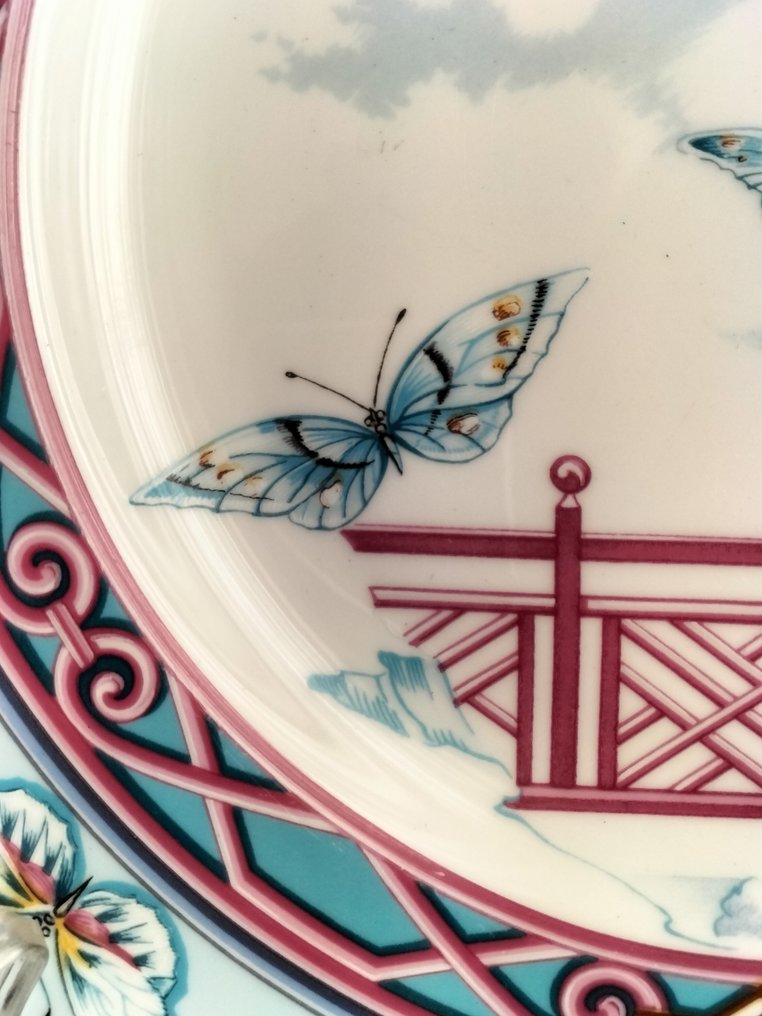 Hermès - Fad - Porcelæn - Sommerfuglenes Have #4.3