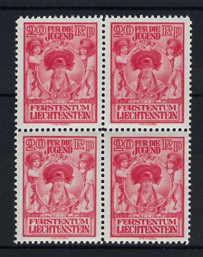 Liechtenstein 1932 - Set juventù - Michel N. 116/118 #2.1