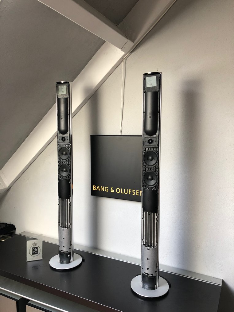 Bang & Olufsen David Lewis - Bang & Olufsen BeoLab 6000 MK2 – Versão Atualizada com Upgrade de Graves – Em Excelente Estado Conjunto de altifalantes ativos #1.0