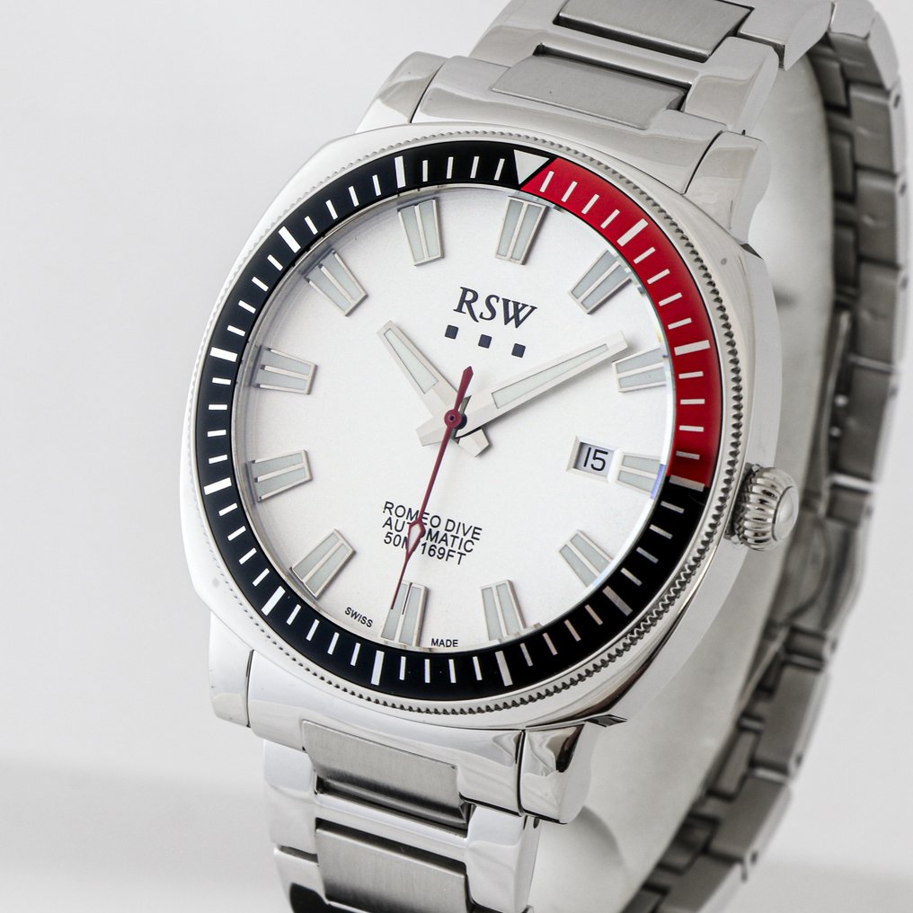 RSW - Romeo Automatic Swiss Watch - RSWA117-SS-1 - χωρίς τιμή ασφαλείας - Άνδρες - 2020+  #1.0