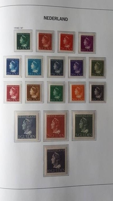 Ολλανδία - Σειρά Konijnenburg βασίλισσα Wilhelmina #1.0