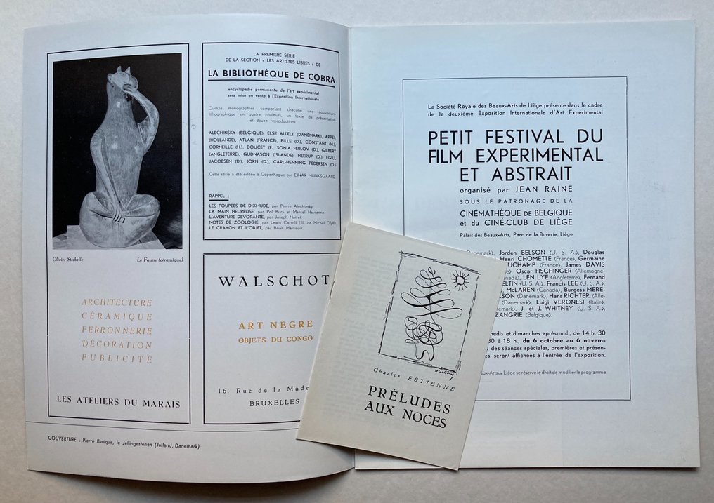 Pierre Alechinsky, Christian Dotremont a.o. - Cobra. Revue internationale de l'art expérimental n°10 - 1951 #1.0
