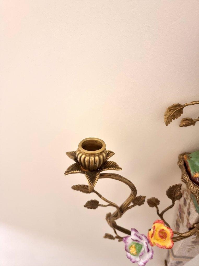 Απλίκα τοίχου - Πορσελάνη, Μπρούντζος #4.3