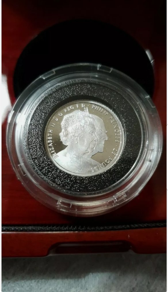 Regatul Unit. 25 Pounds 2017/PROOF #4.3