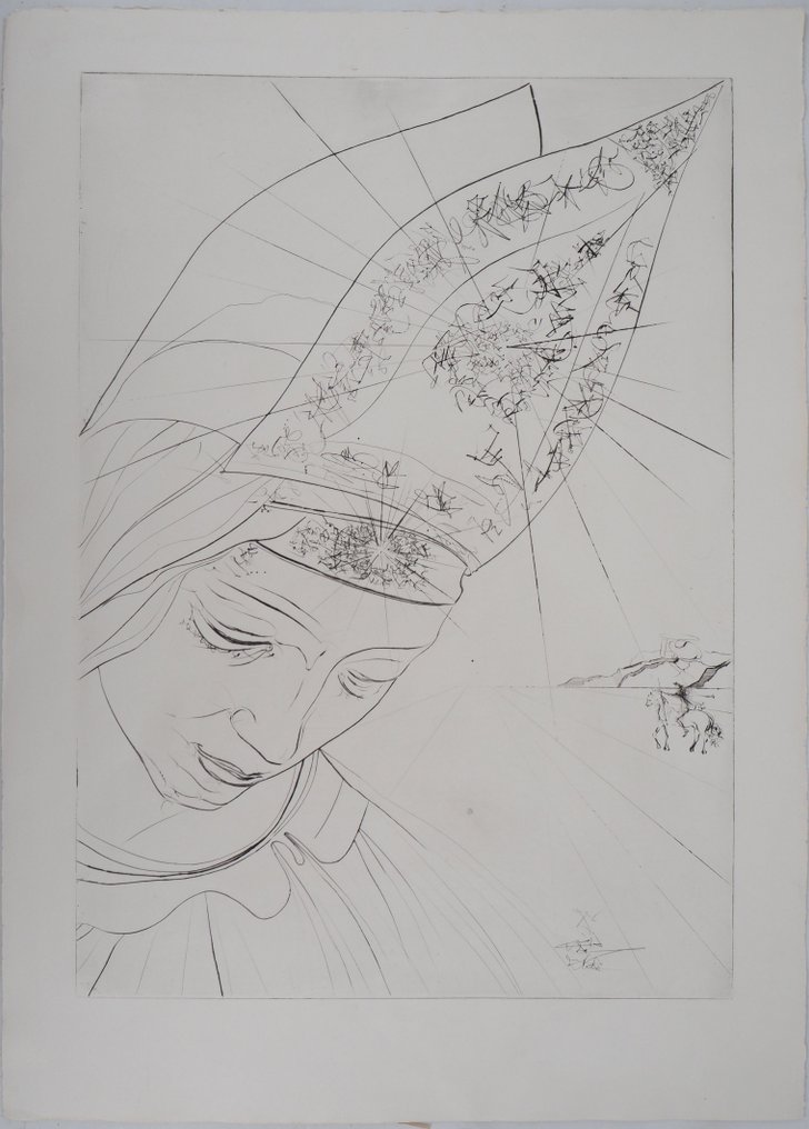 Salvador Dali (1904-1989) - L'évêque #1.0