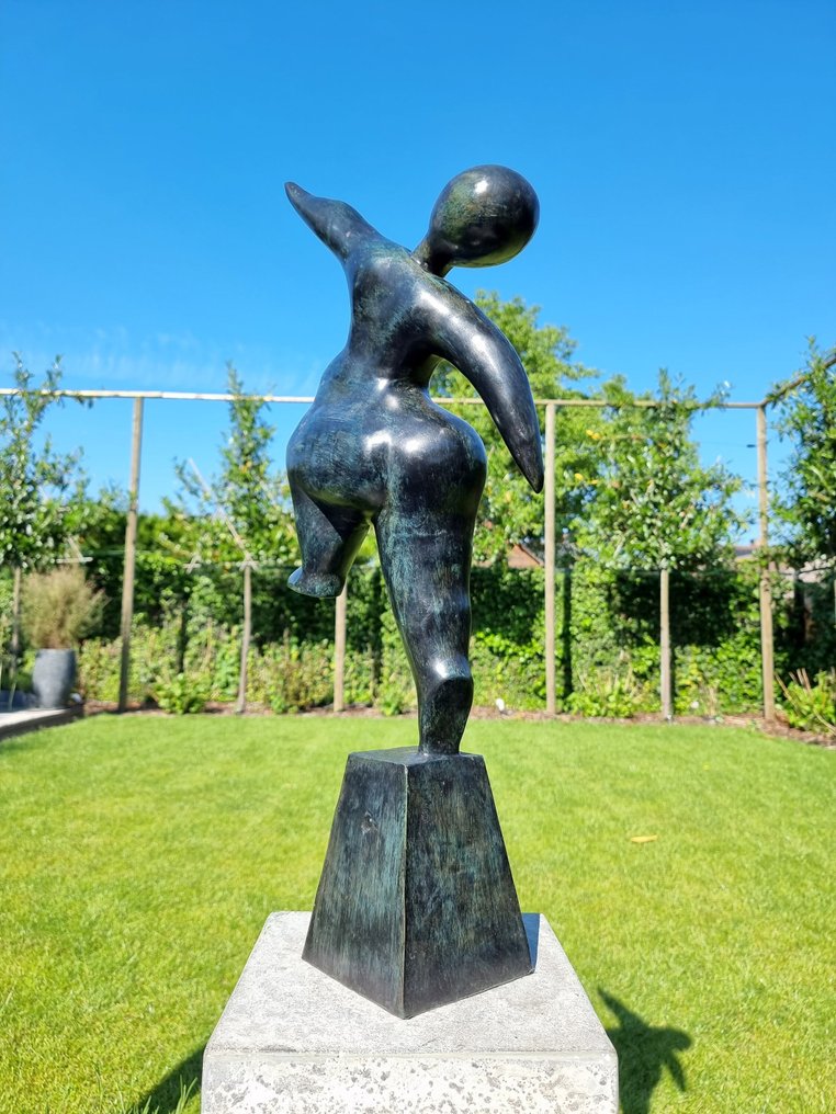 雕塑, A large modernist bronze - 70 cm - 黄铜色 #3.2