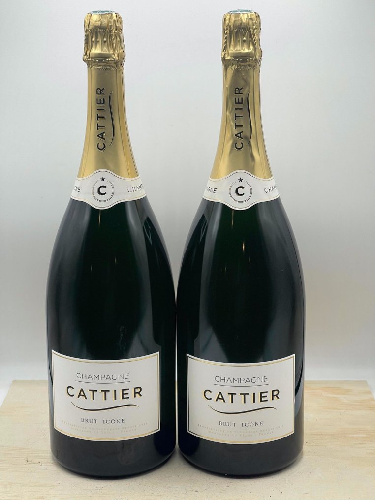 Cattier, Cattier, Icone - Șampanie Brut - 2 Magnums (1.5L) #1.1