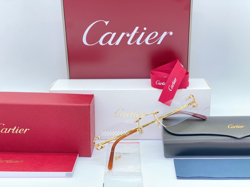 Cartier - Piccadilly Gold Planted 18k - Eyeglasses #3.2