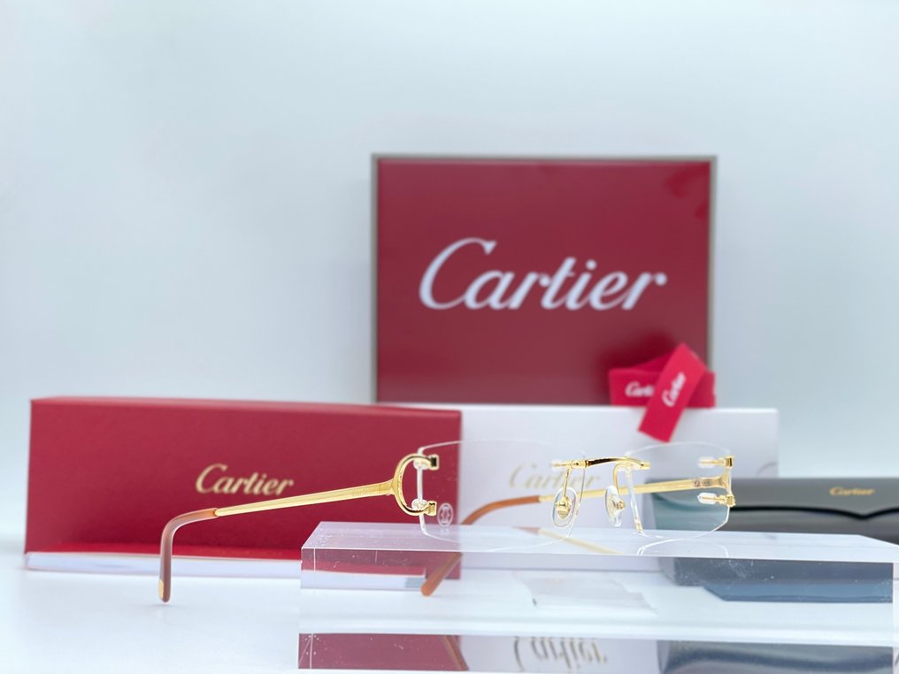 Cartier - Piccadilly Gold Planted 18k - Occhiali da vista #1.1