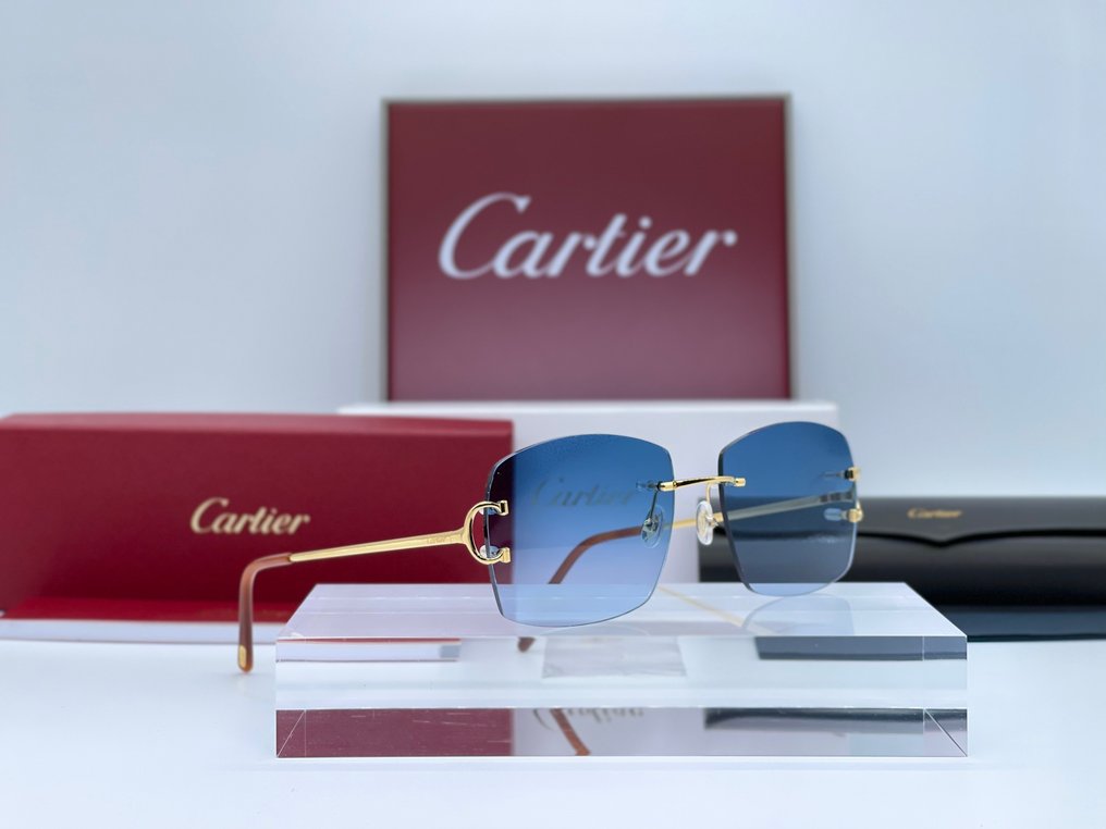 Cartier - Piccadilly Gold Planted 18k - Solbriller #1.1