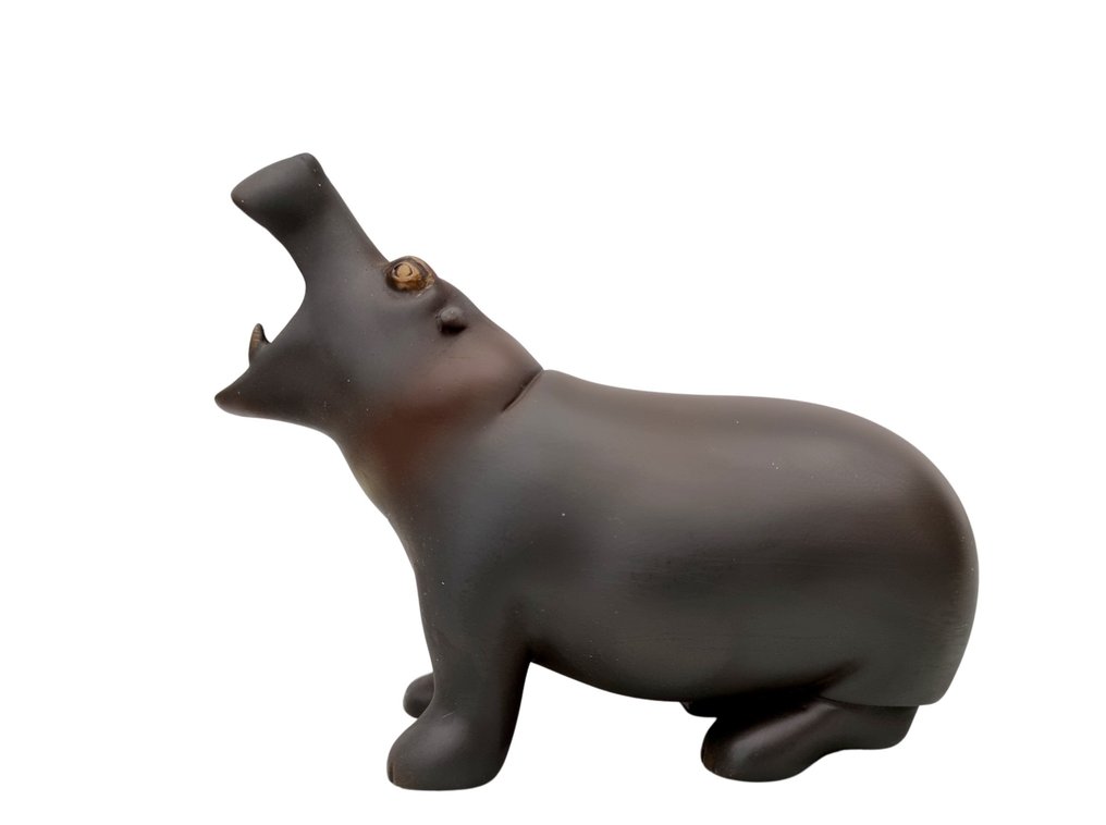 Figurine - Hippopotame - Resin #4.3