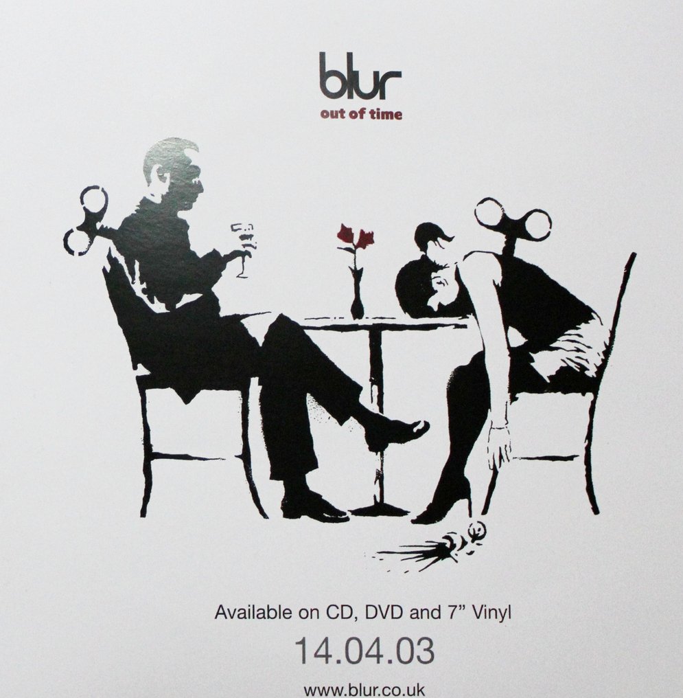 Banksy - Banksy advertising off set prints for Blur - 2003 #2.1