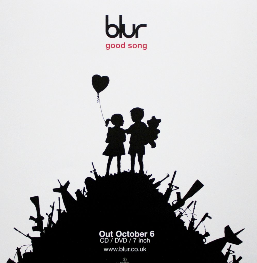 Banksy - Banksy advertising off set prints for Blur - 2003 #2.2