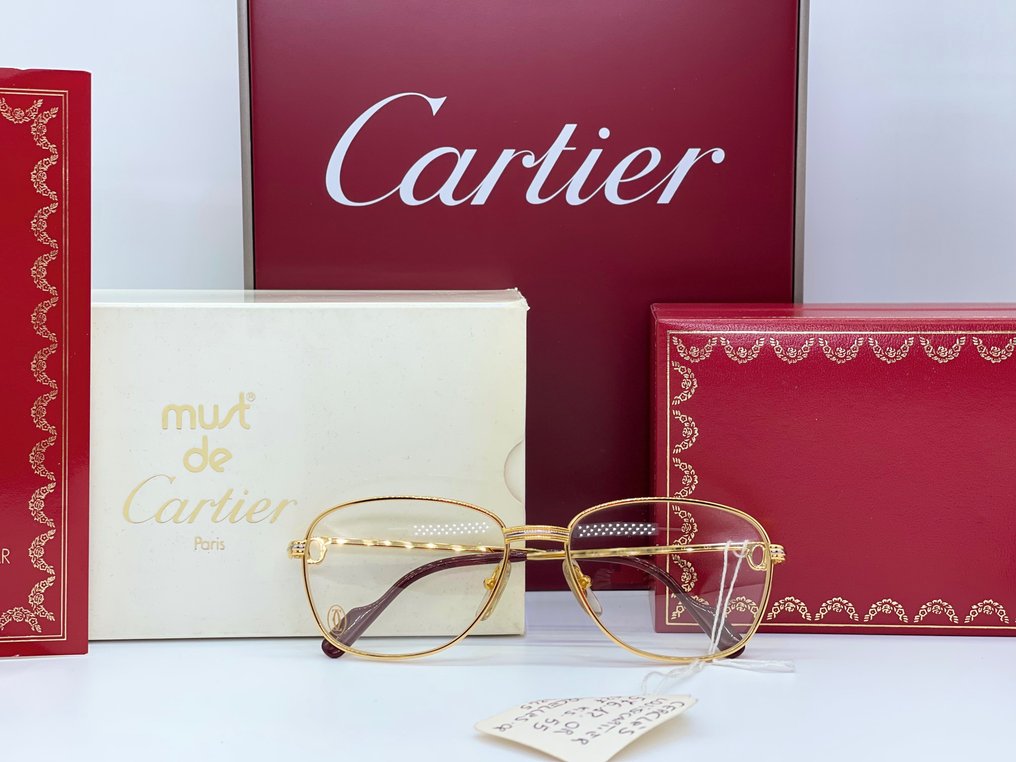 Cartier - Courcelles NOS Gold Planted 24k - Briller #1.1