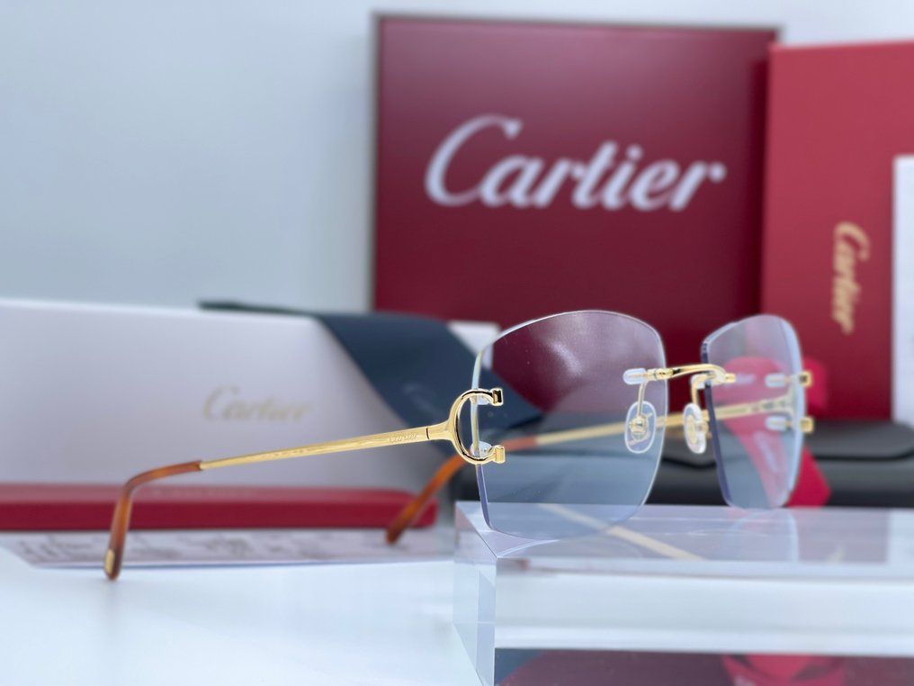 Cartier - Piccadilly Gold Planted 18k - Solbriller #3.2