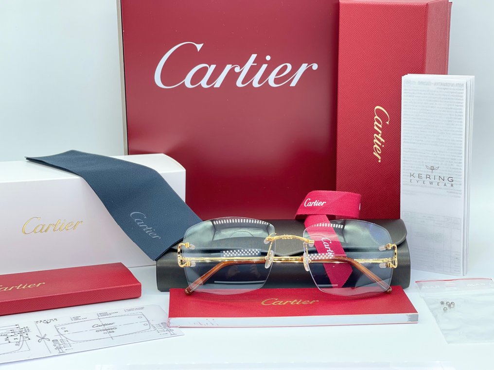 Cartier - Piccadilly Gold Planted 18k - Solbriller #3.3