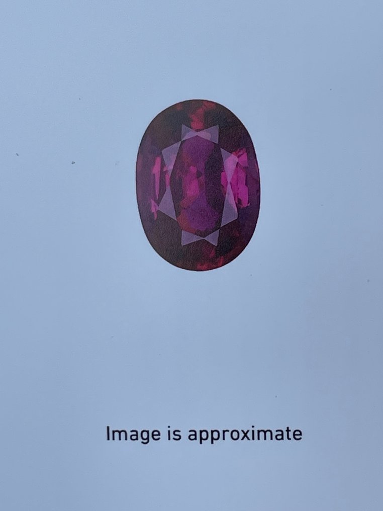 1 pcs 紫色, 粉色 蓝宝石 - 3.57 ct #3.2