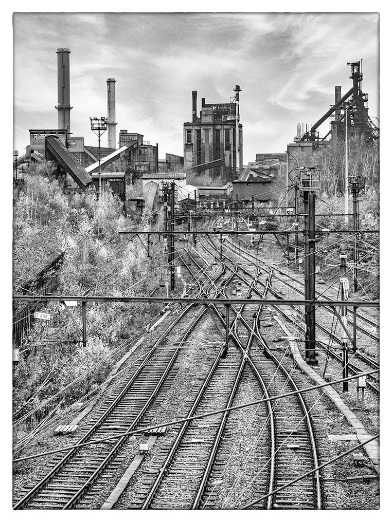 Hans Vos - Old steel factory 1, Liège Belgium #1.0