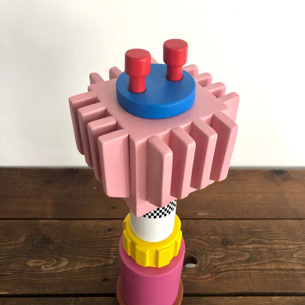 Gio Schiano - 雕塑, LIMITED EDITION - Drab Days and Coloured Minds - 43 cm - 陶瓷 #3.2