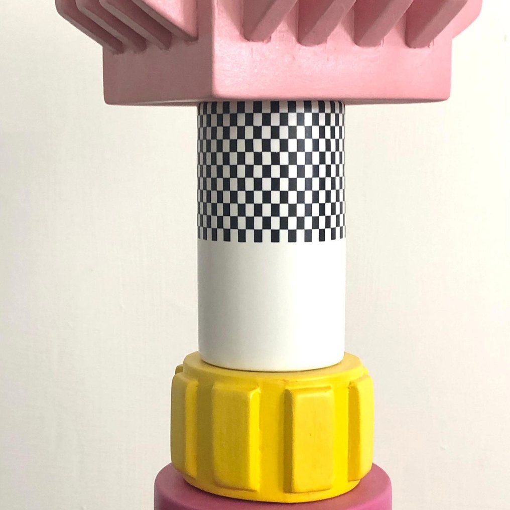 Gio Schiano - 雕塑, LIMITED EDITION - Drab Days and Coloured Minds - 43 cm - 陶瓷 #4.3