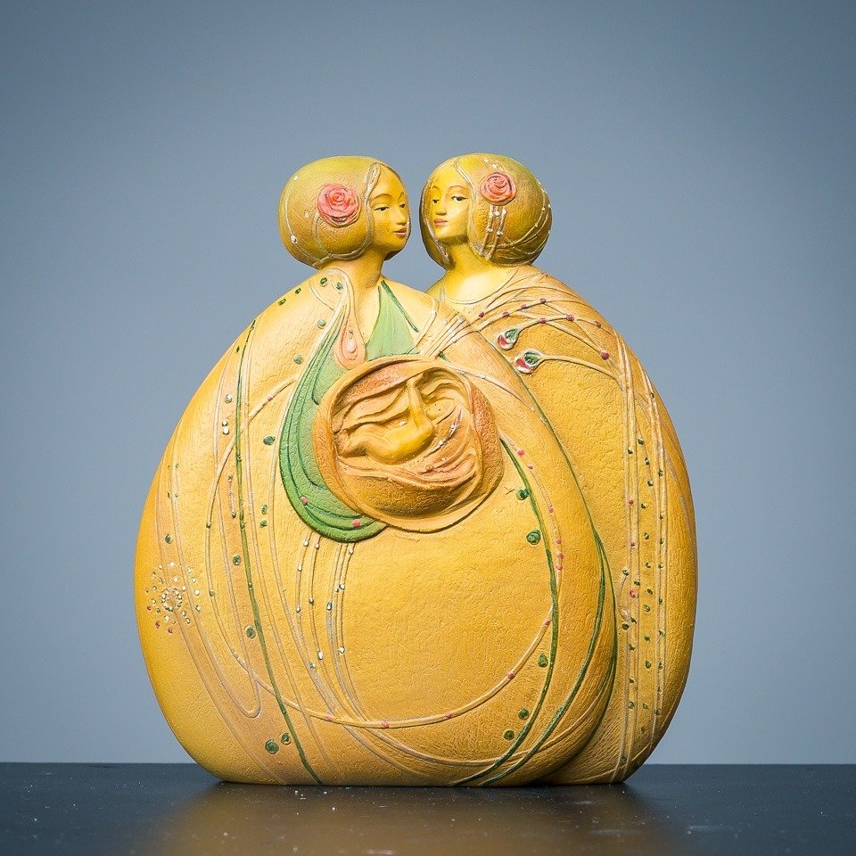 Figuuri - Heart of the rose - Polystone #1.0