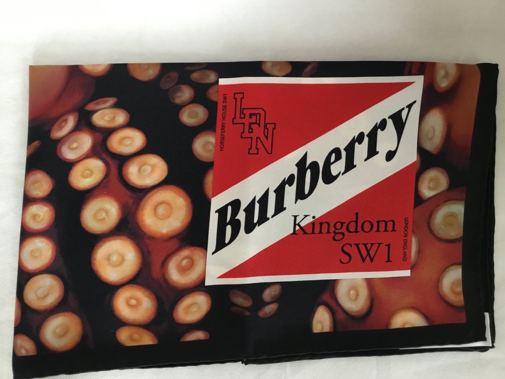Burberry - 90/90 cm Soie - Sciarpa #3.2