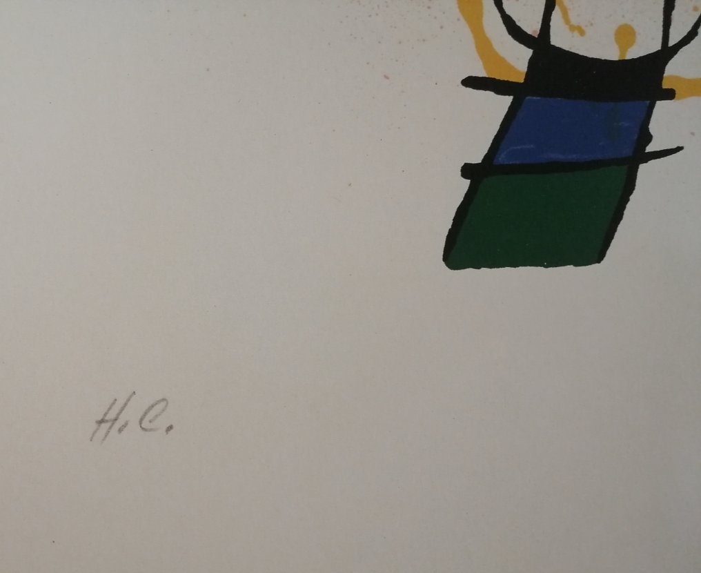 Joan Miró - Simbolismo en rojo - Tamaño XL #3.2