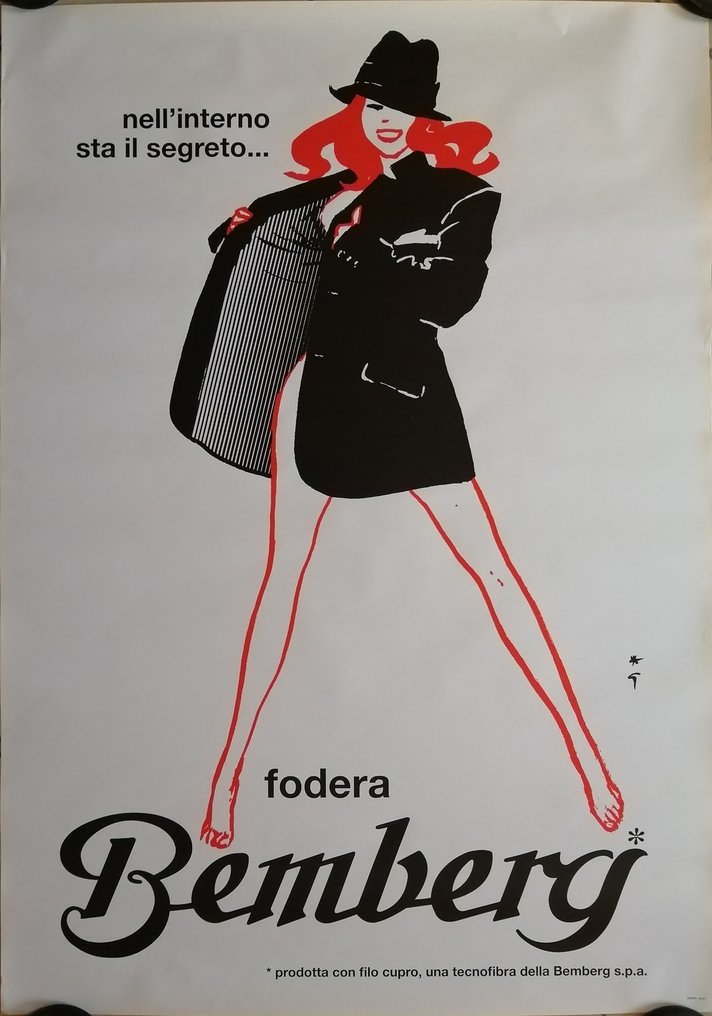 René Gruau - Fodera Bemberg - Anni ‘60 #1.0