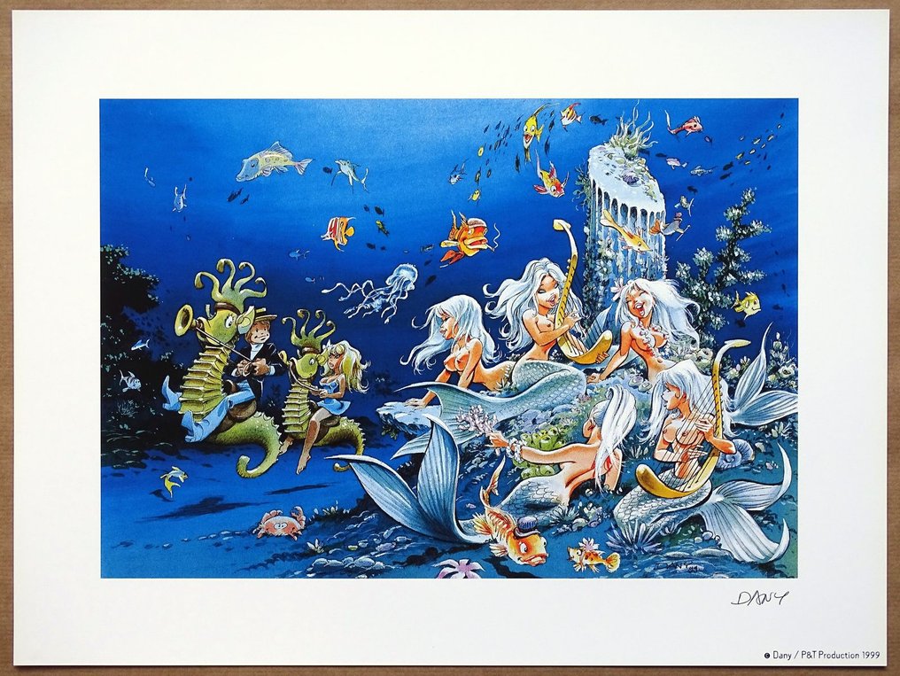 Dany - 3 Offset print + 3 Ex-libris - Erotique #2.1