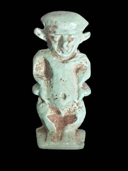 Altägyptisch Fayence Amulet - 3.5 cm #1.0