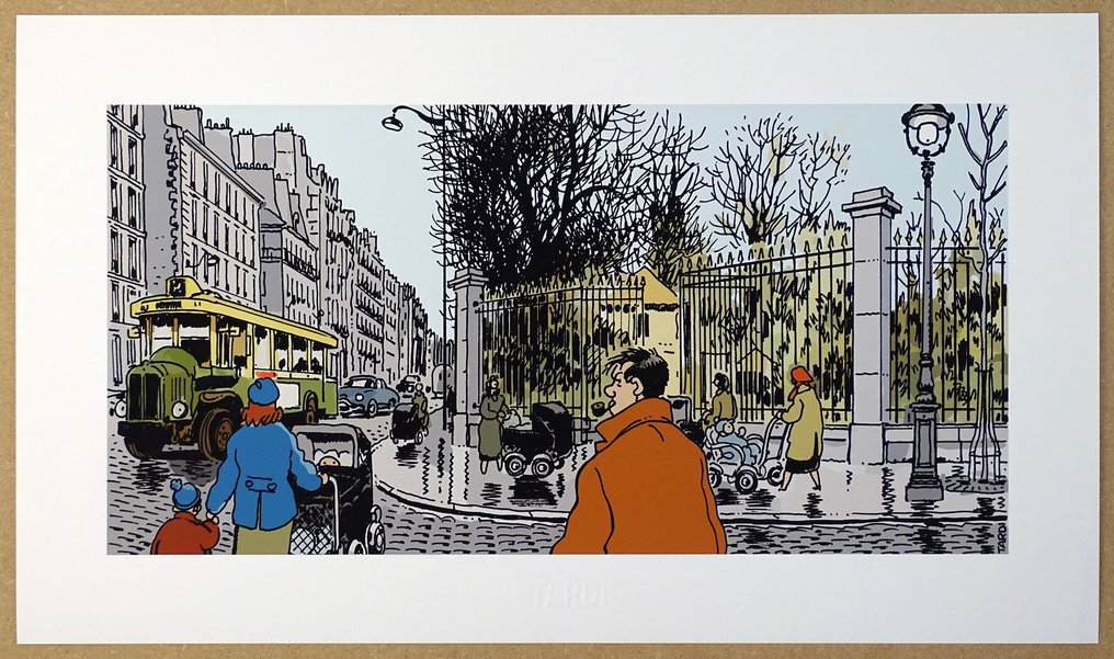Tardi, Jacques - 1 Pigment Print - Nestor Burma - 6ème arrondissement de Paris #1.0