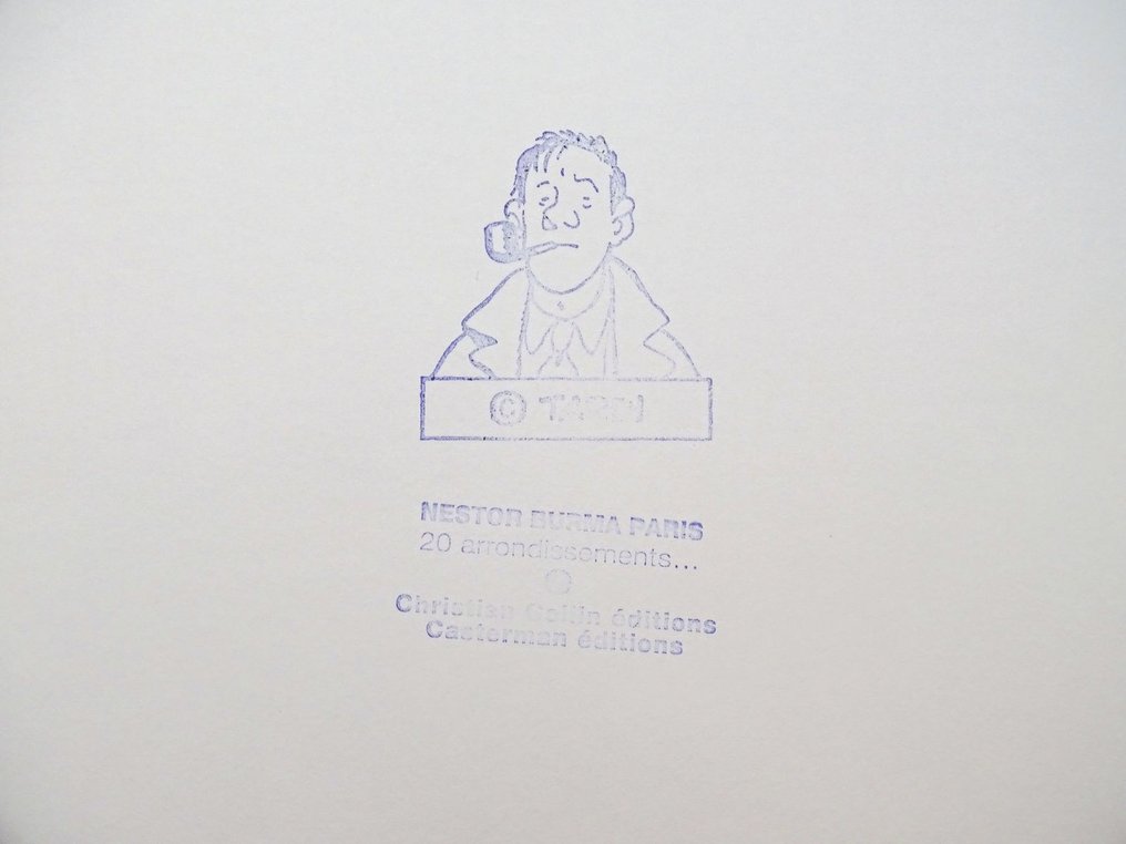 Tardi, Jacques - 1 Pigment Print - Nestor Burma - 6ème arrondissement de Paris #4.3