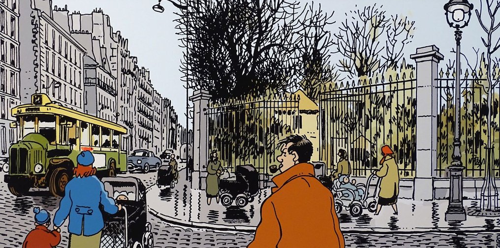 Tardi, Jacques - 1 Pigment Print - Nestor Burma - 6ème arrondissement de Paris #2.1