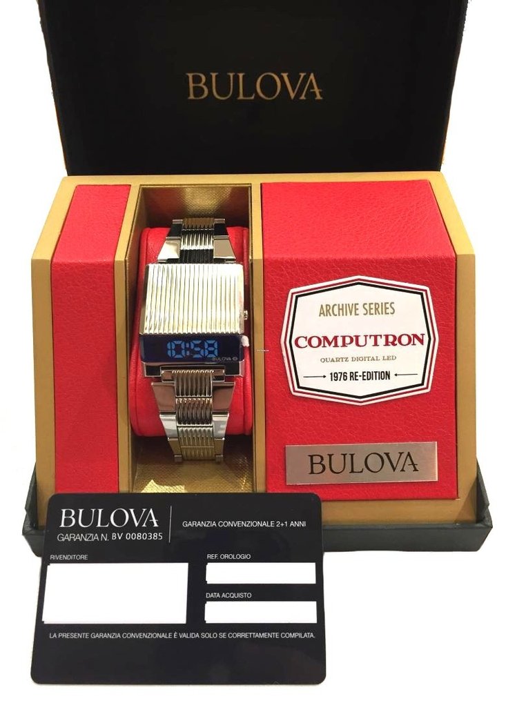 Bulova - "NO RESERVE PRICE" - COMPUTRON Collection - INTROVABILE - 沒有保留價 - 男士 - 2010-2020  #1.0