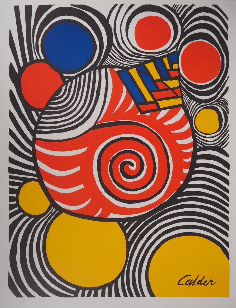 Alexander Calder (1898-1976) - Planètes rayonnantes #1.0