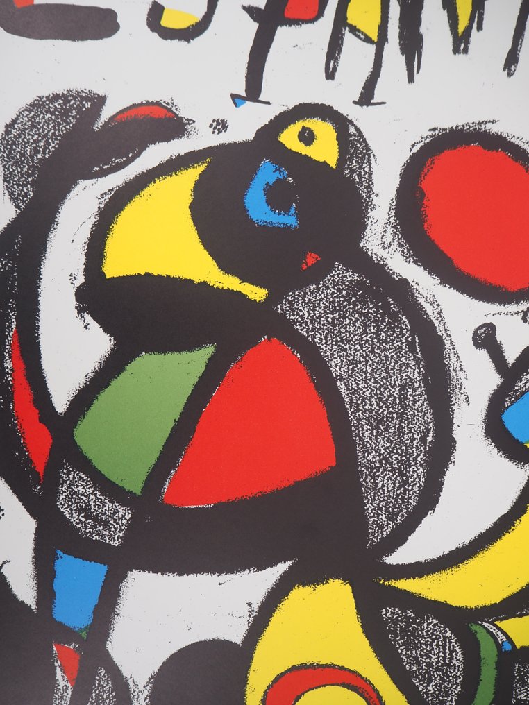 Joan Miro (1893-1983) - Espana, Personnage surréaliste #3.2